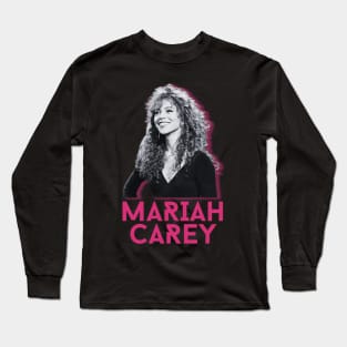 Mariah carey\\\original retro fan art Long Sleeve T-Shirt